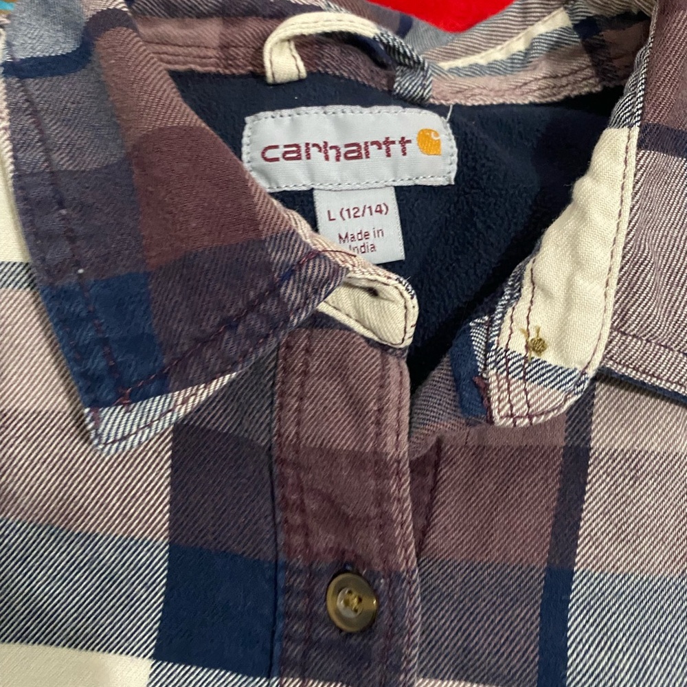 carhartt women's plaid jacket